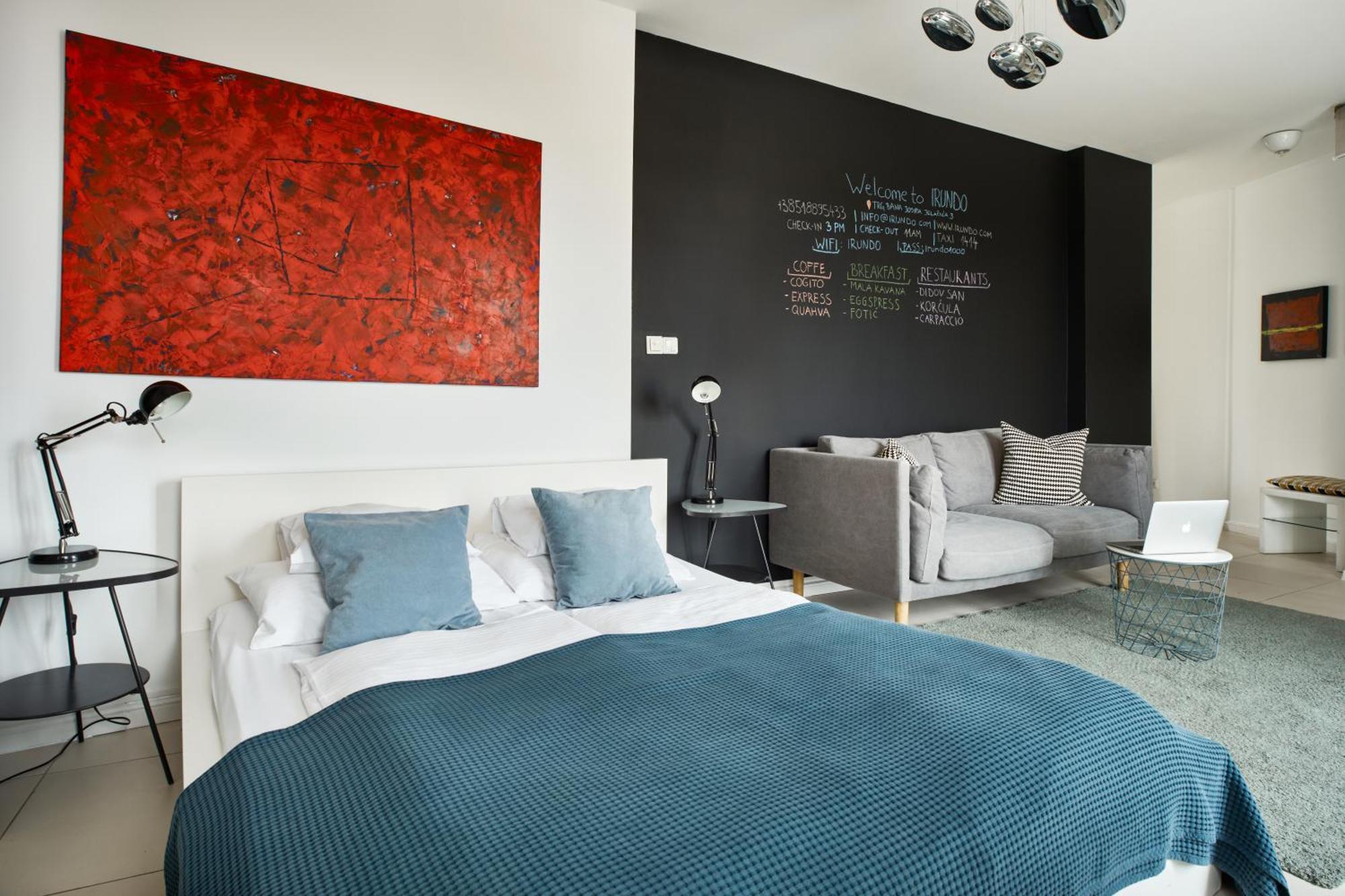 Irundo Downtown Apartments Загреб Номер фото