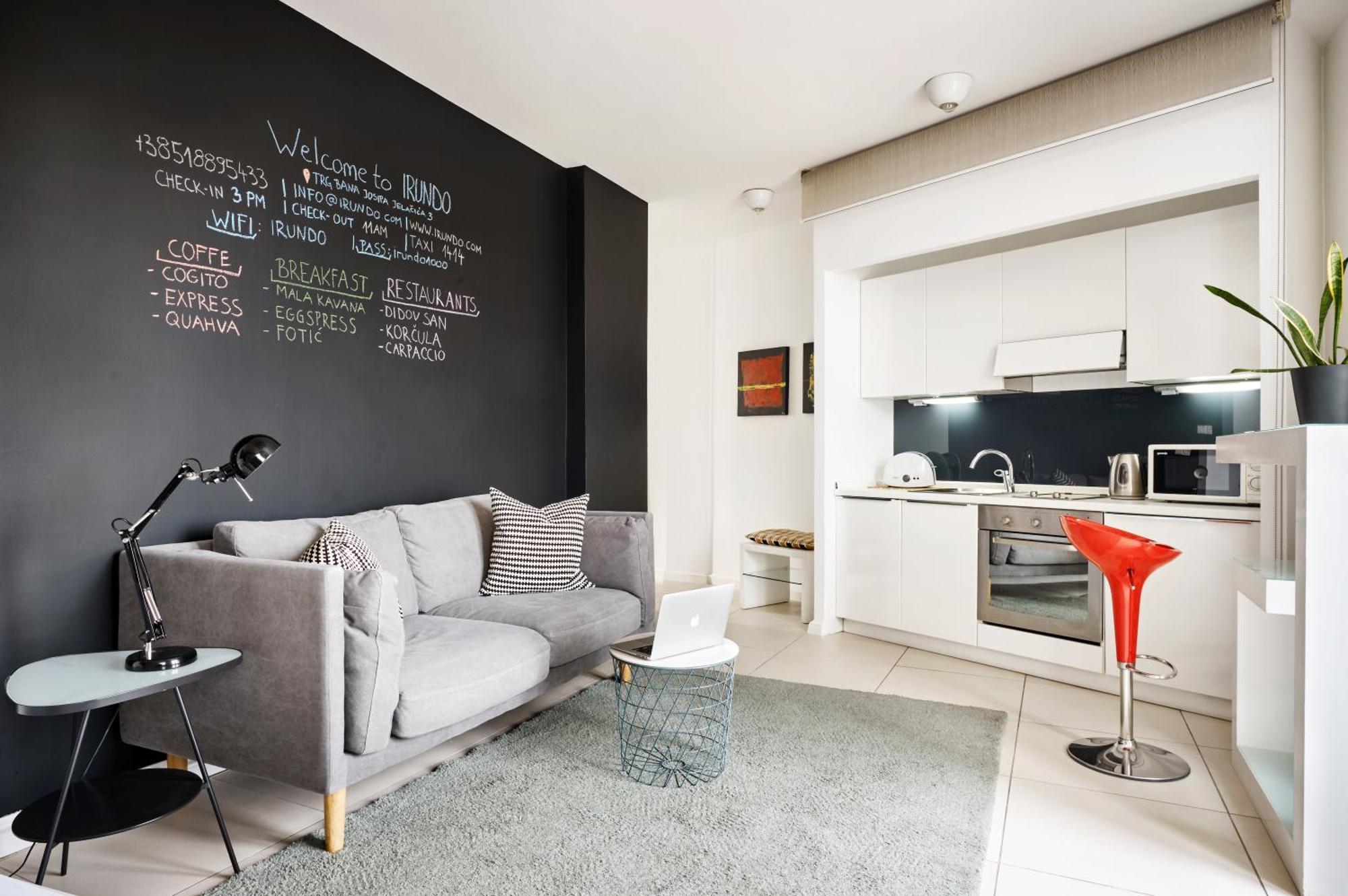 Irundo Downtown Apartments Загреб Номер фото